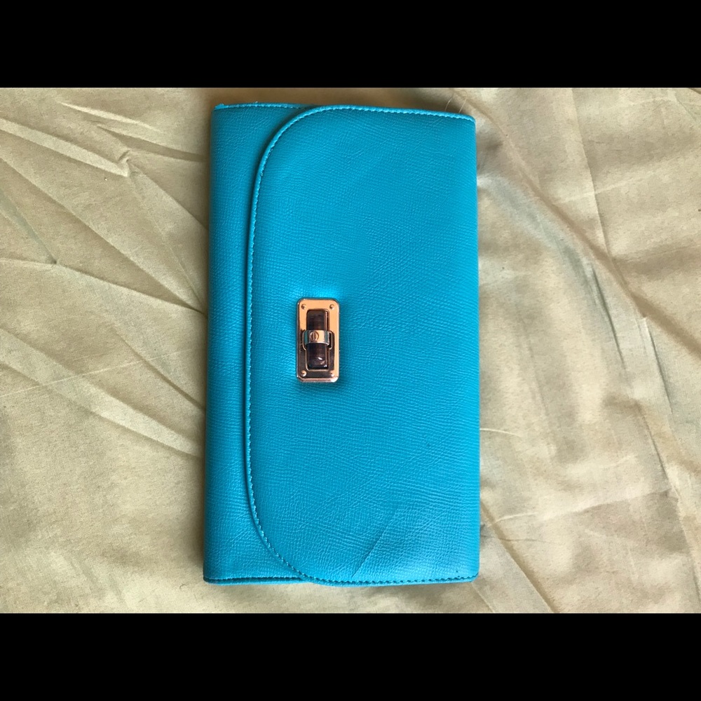 TEAL CLUTCH
